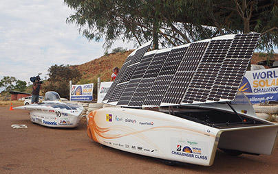 Oct. 9, a tight race for the top position continues!　- 2017 Bridgestone World Solar Challenge Report (6)