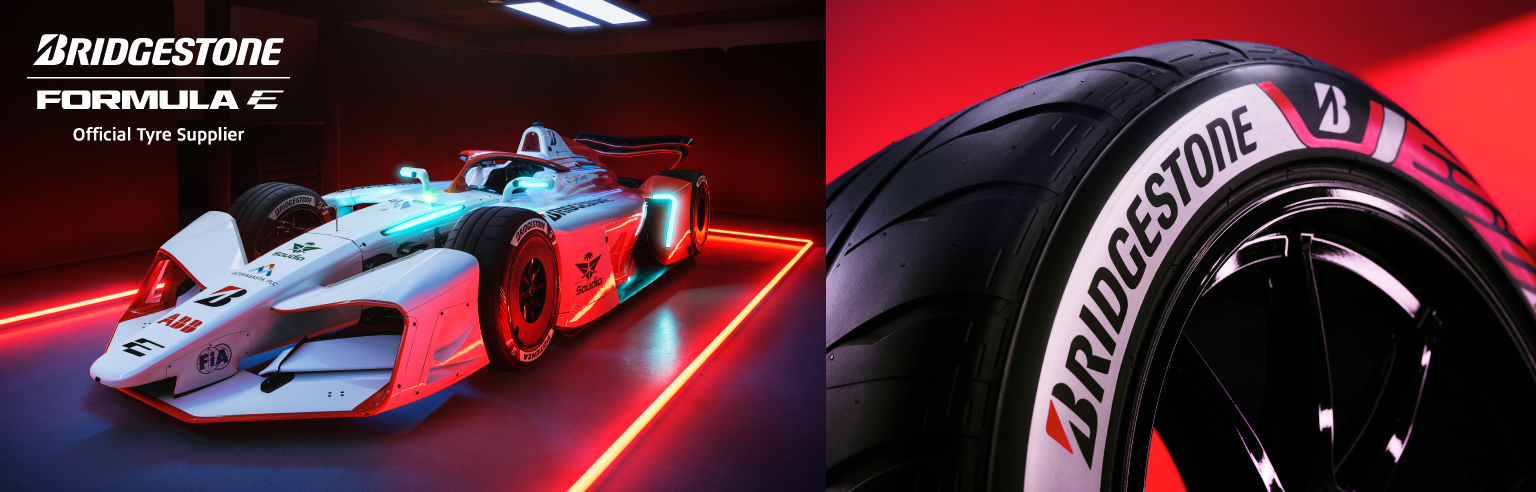 Bridgestone formula E Official Tyre Supplier