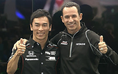 (Interview with Takuma Sato and Hélio Castroneves) Top Racers' Passion for Indy 500 - the "Greatest Spectacle in Racing"