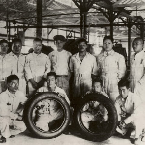 Development First Bridgestone Tire