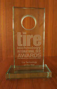 2012 Tire Technology of the year Award No.1