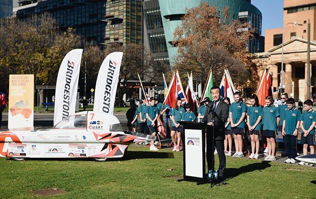 Bridgestone to attend the program presentation of 2019 Bridgestone World Solar Challenge