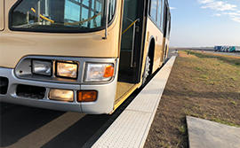 Bridgestone Tire and Rubber Expertise Supports Barrier-less Bus Access in Olympic and Paralympic Games Tokyo 2020 Athlete Village