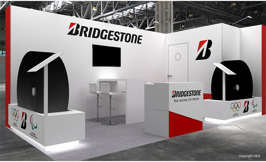 Bridgestone booth image