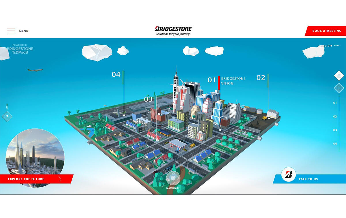 Bridgestone To Debut Virtual City of the Future, Showcase Mobility Solutions at CES 2021