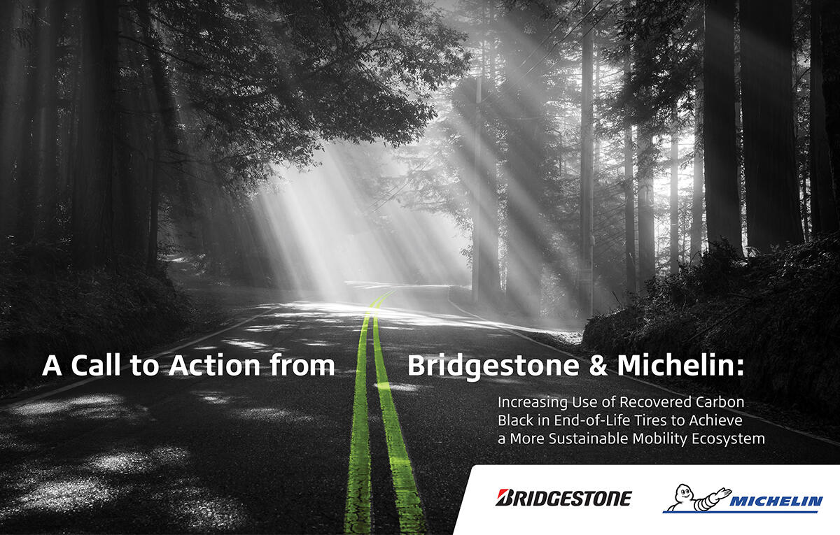 Bridgestone and Michelin to Jointly Discuss Recovered Carbon Black&#39;s Role in Building a More Sustainable Mobility Ecosystem