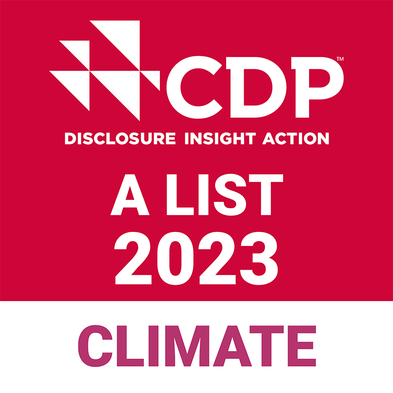 CDP A LIST 2023 CLIMATE logo