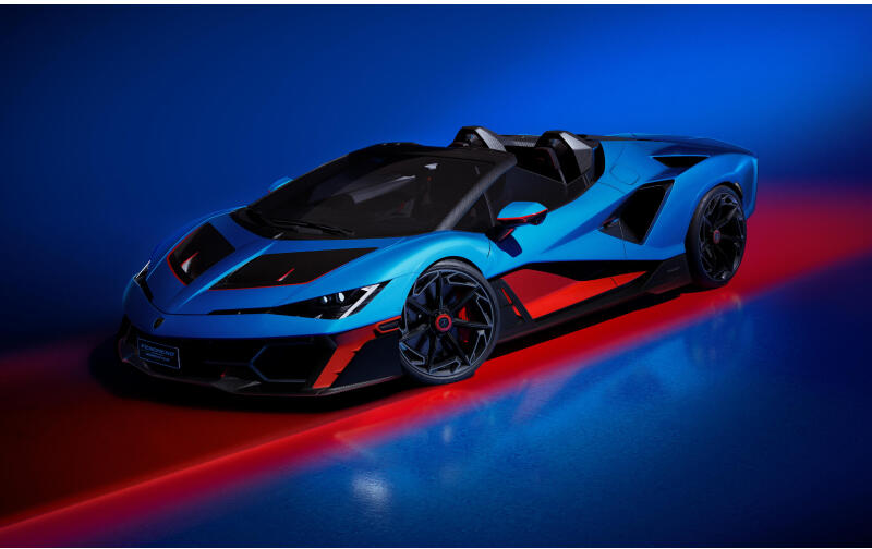 Bridgestone Chosen as Exclusive Tyre Partner for Historic Lamborghini Fenomeno Roadster