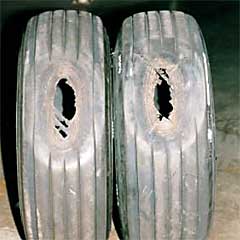 Examination and Recommended Action | Aircraft Tires | Bridgestone 