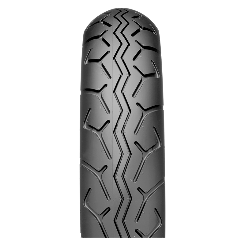 Tire Type: Street Tire Size: 130/90-16 Speed Rating: H Tire Construction: Bias Tire Application: Touring 076287 130/90-16 Rim Size: 16 Front Load Rating: 67 Bridgestone Exedra G703 Tire Position: Front 