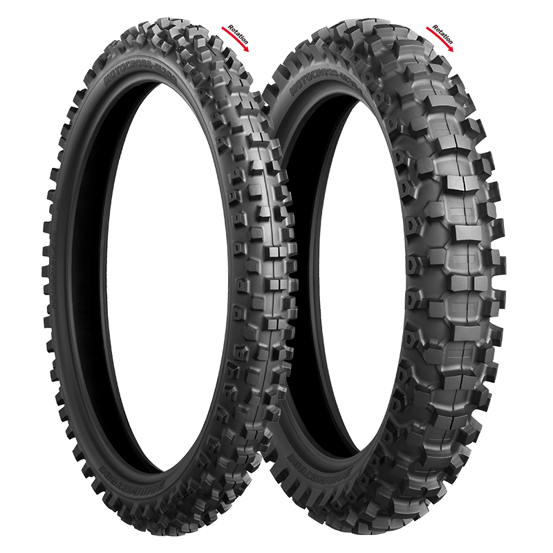 N.O.S pneu BRIDGESTONE MOTOCROSS M57 80/100-21 57M moto cross