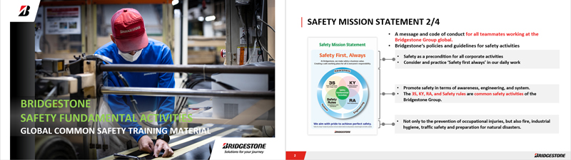 Excerpts from Global common safety training materials (English version)