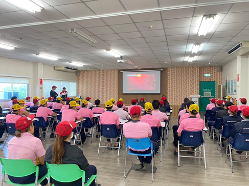 Training using the video (Thailand)